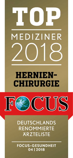 TOP Physician 2018 - Hernien Chirurgie Focus